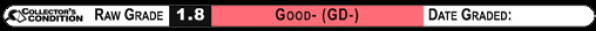 1.8 GOOD- (GD-): Raw Grade Label